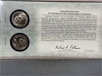 2012 PD Harrison presidential coins