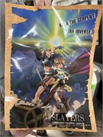 VINTAGE ANIME POSTER SLAYERS