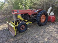 Massey Ferguson 150 Tractor w/ Blade & Blower