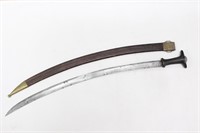 Antique Old  Ethiopian African Sword Gurade Shotel