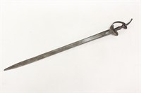 18th.C Indian Wootz Damascus Sword