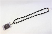 Silver Fu Lucky Pendant Necklace