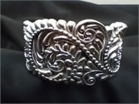 Sterling silver cuff bracelet 43g