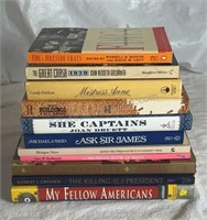 Assorted Books with History