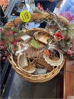 Large Craft Basket & Contents