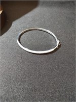 Sterling elegant evening bracelet