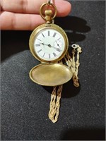 Antique Columbia pocket watch, lever set,