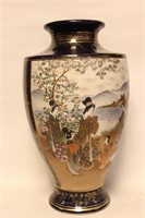 19th.C Japanese Satsuma Vase,Signed