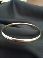 14k gold 5g bangle bracelet