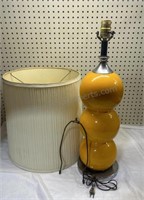 Vintage MCM Ball Table Lamp