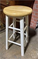 Wood Stool 24 inches tall