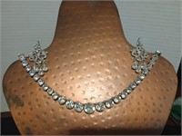 Joan Rivers chandelier earrings and an unmarked