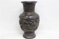 Chinese Chengxiang Wood Carved Vase