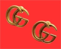 GUCCI GG Gold Earrings