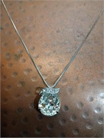 Eisenberg pendant on a sterling silver chain