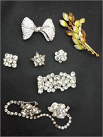 Rhinestone Jewelry Lot