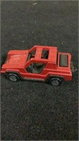Tootsietoy Desert Snake Diecast Red Toy Car Made