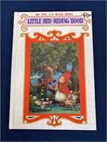 Vintage Little Red Riding Hood My Tiny 3-D Book
