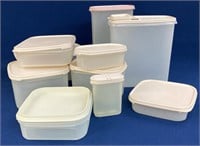 (10) Pieces of Tupperware storage containers