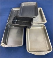 (7) Assorted Baking pans including Circulom,