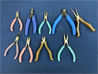 (9) Needle nose pliers and cutters