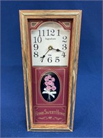 Ingraham Wall or Mantle Clock Home Sweet Home