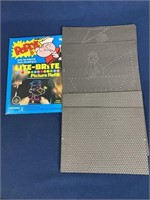 1980 Popeye Lite-Brite refills and guide sheets