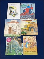 (6) 1970’s Children’s books, some have wear and