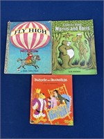 (3) 1970’s Children’s books including Bedknobs