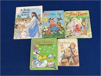 (5) 1960’s Children’s Books including a book
