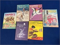(6) 1940’s, 1950’s and 1960’s Children’s Books