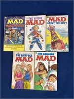 (5) 1970’s and 1980’s, Mad Paperback books, they