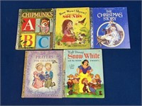 (5) 1940’s, 50’s and 60’s Little Golden Books,