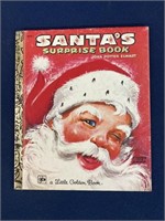 1979 Santa's Surprise Book  A Little Golden Book
