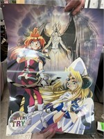 VINTAGE ANIME POSTER SLAYERS TRY