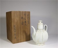Chinese Hutian Porcelain Ewer