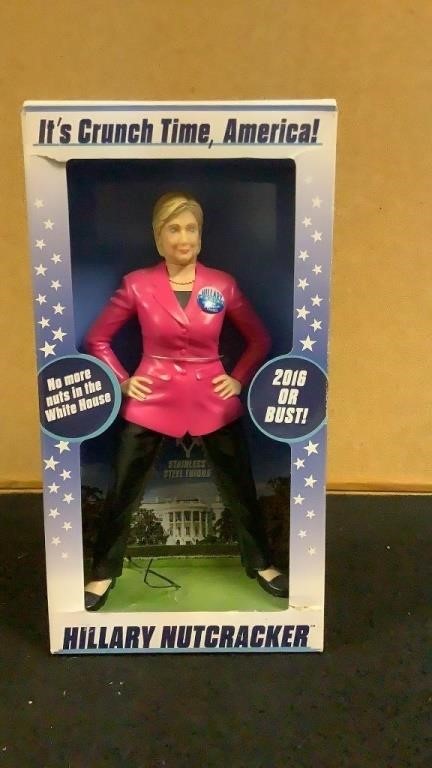 The Hillary Clinton Nutcracker 2015 NEW IN BOX