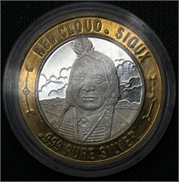 Sioux Native America Series .999 Silver Round