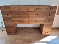 Hand-made 3-piece chest of drawers