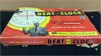 Rare Vintage Beat the Clock Game with parts /