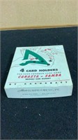Vintage Kardkraft Card Holders For Canasta Bridge