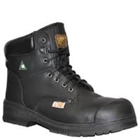 Nats Men's 6" Leather Steel Toe Work Boot-US6