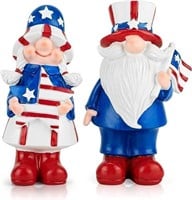 4th of July Patriotic Gnome Decorations - 2 PCS