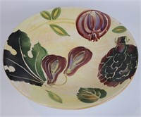Antica Fornace Hand Painted Formache Bowl