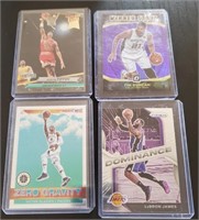 4 Basketball Stars Cards