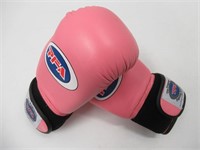 PFA Muay Thai Boxing Gloves-Pink, Size 6
