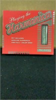 Playing the Harmonica Kit Includes Genuine