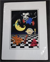 "Hey Diddle Diddle" Singed & Numbered  Lithograph