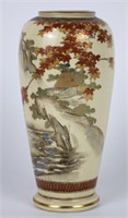 19th Century sm Satsuma Porcelain Vase