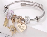 12 CT Pendant Bracelet for Girls, Party Favors